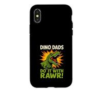 Papa-Rex Mode Activated Funny Dino Dad Gift T-Rex Case for iPhone X/XS