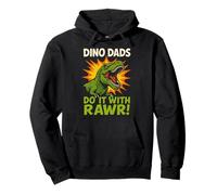 Papa-Rex Mode Activated Funny Dino Dad Gift T-Rex Pullover Hoodie