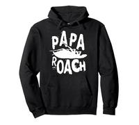 Papa Roach - Official Merchandise - Classic Infest Logo Pullover Hoodie, Adult Unisex, Black, Medium