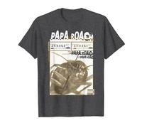 Papa Roach - Official Merchandise - Infest Photo T-Shirt, Men, Dark Heather Grey, X-Large