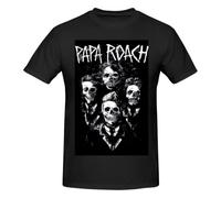 Papa Roach Portrait Men's Basic Short Sleeve T-Shirt | Polyester