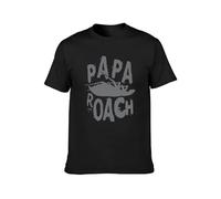 Papa Roach Rock Alternative Music Mens T-Shirt Black Unisex Mens Tees S
