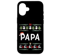 PAPA Santa Clause Christmas Spirit Holiday Joy Christmas Dad Case for iPhone 16