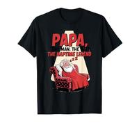 Papa The Naptime Legend Funny Grandpa T-Shirt