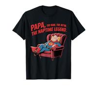 Papa The Naptime Legend Funny Grandpa T-Shirt