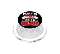 Papa Y Yo Estamos De Acuerdo Mama Quote Graphic Mejor Family PopSockets PopGrip for MagSafe