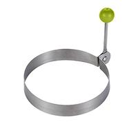 PAPABA Egg Fryer with Handle Stainless Steel Star Round Shape Egg Ring Mold Fried Egg Food Grade Circle