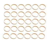 PAPABA Elastic Ski Brake Straps 30pcs Retainers High Elasticity Snowboard Rubber Retainer Bands for Simple Installation 30PCS
