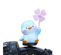 PAPABA Rotating Windmill Rotating Windmill Bike Decoration Adorable Animal Figurine Ornament for Bicycles Waterproof Fun Bicycle Accessory Bike Ornament B Penguin