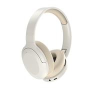 PAPABA Super Long Battery Life Earphone with Intelligent Noise Reduction Wireless Headphones Cancellation Foldable Design Hifi Sound Bluetooth-compatible 5.3 Khaki