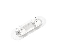 PAPABA Wire Holder Portable Under Desk Cord Organizer Organizing Punch Free Clear