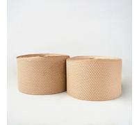 Papair Wrap - The Bubble Wrap Made of Paper (2 Rolls of 35 cm x 60 m) - for Shipping, Packaging and Moving, Sustainable, No Adhesives, 100% Biodegradable, Upholstery Material, Nub Paper