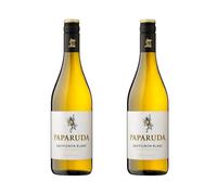 Paparuda Romanian Sauvignon Blanc 11.5% ABV | 2 x 75 cl Bottles | Recas 2023 | Crisp Fruity Aromatic White Wine | Vegan
