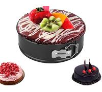 PAPA'S MALL 8 Inches Non-Stick Cake Tin 20cm Springform Round Cake pan for Baking, Leakproof and Loose Base Cheesecake Tin Best for Cakes, High-Temperature Resistant