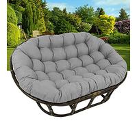 Papasan Chair Cushion - Overstuffed Egg Chair Pillow for Double Papasan Chairs, Comfortable Swing Chair Cushion for Relaxation and Support