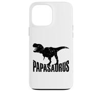 Papasaurus Father's Day New Father Daddy To Be Dino Dad Case for iPhone 13 Pro Max