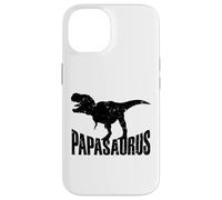 Papasaurus Father's Day New Father Daddy To Be Dino Dad Case for iPhone 14