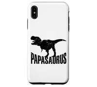 Papasaurus Father's Day New Father Daddy To Be Dino Dad Case for iPhone XS Max