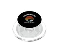 Papasaurus Retro Dino Papa Vatertag Saurier Dinosaurier PopSockets PopGrip for MagSafe