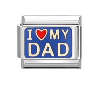 papasgix Modular for Italian Charm Family Mom Dad Sis Bro BFF Italian Charms for Women Italian Style Charms fits all 9mm Bracelet Retro Personality Charms Bracelets Accessories Gift