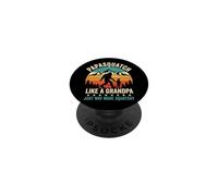 Papasquatch Like A Grandpa Just Way More Squatchy Funny Papa PopSockets Adhesive PopGrip