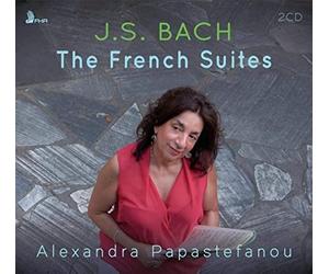 PAPASTEFANOU ALEXAND - BACH FRENCH SUITES - CD - N4z
