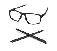 PapaViva 1 Pair Replacement Ear Socks for Oakley Tensile OX8170 / Trajectory OX8171 - Black