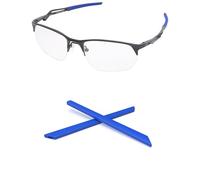 PapaViva 1 Pair Replacement Ear Socks for Oakley Wire Tap 2.0 OO4145 / Wire Tap 2.0 RX OX5152 - Blue