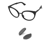 PapaViva 1 Pair Replacement Nose Pieces for Oakley HSTN OO9242/HSTN Asian Fit OO9242A/HSTN Metal OO9279 - Grey(Euro Fit)