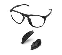 PapaViva 1 Pair Replacement Nose Pieces for Oakley Thurso OO9286 / Thurso AF OO9286A - Black(Euro Fit)