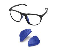 PapaViva 1 Pair Replacement Nose Pieces for Oakley Thurso OO9286 / Thurso AF OO9286A - Blue(Euro Fit)