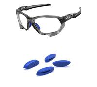 PapaViva 2 Pairs Replacement Nose Pads for Oakley Clifden OO9440 56mm - Blue