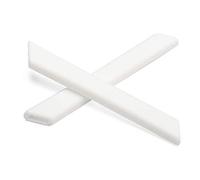 PapaViva Replacement Ear Socks Earsocks Temple Arms for Oakley Racing Jacket/Jawbone/Straight Jacket 2007 Sunglasses Frame - White
