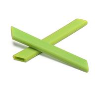 PapaViva Replacement Ear Socks Earsocks Temple Arms for Oakley Racing Jacket/Jawbone/Straight Jacket 2007 Sunglasses Frame - Green