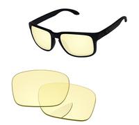 PapaViva Replacement Gaming Lenses for Oakley Holbrook XL OO9417 Sunglasses HD Yellow Blue Light Blocking