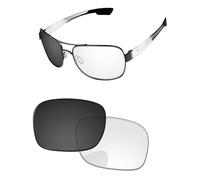 PapaViva Replacement Lenses Compatible with Costa Del Mar Cocos Sunglass Eclipse Gray Photochromic Non-polarized