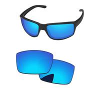 PapaViva Replacement Lenses Compatible with Oakley Gibston OO9449 Sunglass Ice Blue Non-polarized