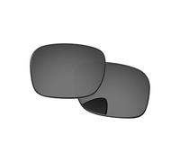 PapaViva Replacement Lenses Compatible with Oakley Heliostat OO9231 61mm Sunglass Black Chrome Pro+ Anti-reflective Polarized