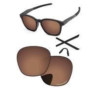 PapaViva Replacement Lenses Compatible with Oakley Shackle OO9507D 52mm Sunglass Copper Brown Polarized