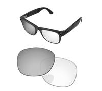 PapaViva Replacement Lenses Compatible with Ray-Ban Meta RW4008 53mm Sunglass Eclipse Silver Shield Photochromic Pro+
