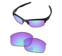 PapaViva Replacement Lenses for Oakley Bottle Rocket OO9164 62mm Sunglass Pure Performance Magenta Golf Pro+