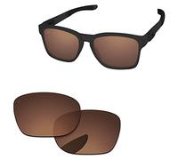 PapaViva Replacement Lenses for Oakley Catalyst OO9272 Sunglass Copper Brown Pro+ Anti-fog Polarized