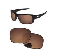 PapaViva Replacement Lenses for Oakley Double Edge OO9380 Copper Brown - Polarized