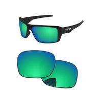 PapaViva Replacement Lenses for Oakley Double Edge OO9380 Pro+ Bluish Green Polarized