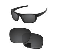 PapaViva Replacement Lenses for Oakley Drop Point OO9367 Sunglasses Frame Black Grey - Polarized