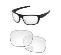 PapaViva Replacement Lenses for Oakley Drop Point OO9367 Sunglasses Frame Crystal Clear