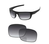 PapaViva Replacement Lenses for Oakley Drop Point OO9367 Sunglasses Frame Grey Gradient - Polarized