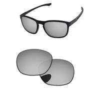 PapaViva Replacement Lenses for Oakley Enduro OO9223 Chrome Silver - Polarized
