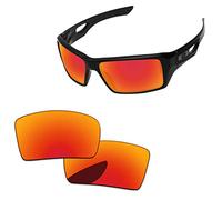 PapaViva Replacement Lenses for Oakley Eyepatch 1&2 OO9136 Pro+ Fire Red Polarized