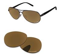 PapaViva Replacement Lenses for Oakley Feedback OO4079 Bronze Golden - Polarized